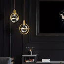 Candelabro LED Cristal Cuprum | Pequeño Colgante
