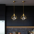 Candelabro LED Cristal Cuprum | Pequeño Colgante