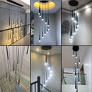 Candelabro Largo Giratorio para Escaleras | Moderno Nórdico