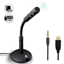 Micrófono USB omnidireccional para PC y notebook