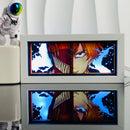 Lámpara LED 3D de Anime | Caja de Luz Tallada en Papel