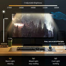 Barra de luz LED para Monitor, luces colgantes para pantalla de ordenador, lámpara de mesa de atmósfera RGB para trabajo, estudio, lectura de juegos, iluminación de atenuación, 44cm