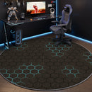 Alfombra para silla de PC VIKAMA | Antideslizante | Lavable | Silenciosa