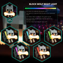 Lámpara RGB Lobo Cute MC | Licencia Oficial
