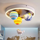 Luz Techo Astronauta Planeta | Circular LED