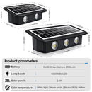 Lámpara Solar Pared Exterior | LED Hacia Arriba/Abajo