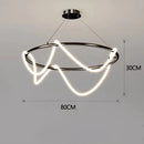 Lámpara de techo Led con manguera nórdica regulable para cocina, comedor, sala de estar, mesa central, lámpara colgante, accesorio de iluminación para decoración del hogar