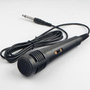 Micrófono profesional cableado 6,35mm | Vocal dinámico para karaoke