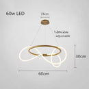 Lámpara de techo Led con manguera nórdica regulable para cocina, comedor, sala de estar, mesa central, lámpara colgante, accesorio de iluminación para decoración del hogar