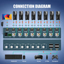 Switch KVM 8 Puertos USB 4K30Hz | 8 en 1 para Teclado y Mouse