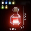 Lámpara botella medicina líquida | USB recargable