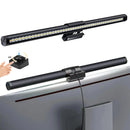 Barra de luz LED para Monitor, luces colgantes para pantalla de ordenador, lámpara de mesa de atmósfera RGB para trabajo, estudio, lectura de juegos, iluminación de atenuación, 44cm
