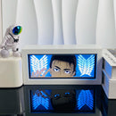 Lámpara LED 3D de Anime | Caja de Luz Tallada en Papel