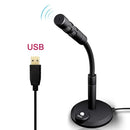 Micrófono USB omnidireccional para PC y notebook