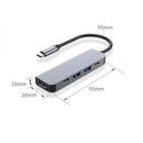 Hub USB C a 4K HDMI | USB 3.0 + PD Carga
