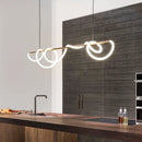 Lámpara de techo Led con manguera nórdica regulable para cocina, comedor, sala de estar, mesa central, lámpara colgante, accesorio de iluminación para decoración del hogar