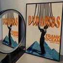 Póster Autoadhesivo A-Frank Ocean Blond | Impermeable para Pared