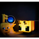 Luz nocturna abeja LED | Minecraft estilo | Lámpara escritorio regalo infantil