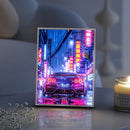 Luz Nocturna GTR Anime Racing | LED 30cm | Decoración para Fanáticos