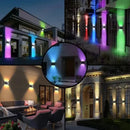 Lámpara Solar Pared Exterior | LED Hacia Arriba/Abajo