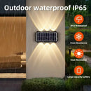Lámpara Solar Pared Exterior | LED Hacia Arriba/Abajo