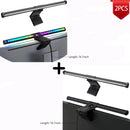 Barra de luz LED para Monitor, luces colgantes para pantalla de ordenador, lámpara de mesa de atmósfera RGB para trabajo, estudio, lectura de juegos, iluminación de atenuación, 44cm