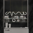 Lámpara de techo Led con manguera nórdica regulable para cocina, comedor, sala de estar, mesa central, lámpara colgante, accesorio de iluminación para decoración del hogar
