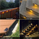 Lámpara Solar 5m LED | Blanca/Cálida | Impermeable para Jardín o Valla