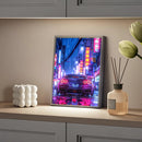 Luz Nocturna GTR Anime Racing | LED 30cm | Decoración para Fanáticos