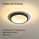 Luz Techo LED Moderna | Redonda para Pasillo o Baño