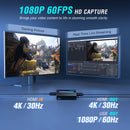 Tarjeta de Captura Fifine 4K HDMI | Streaming y Juegos