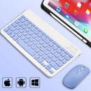 Kit teclado + mouse Bluetooth | Multidioma | Batería incluida