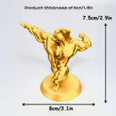 Estatuilla Capibara Muscular | Decoración de Escritorio