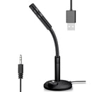 Micrófono USB omnidireccional para PC y notebook