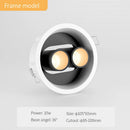 Foco empotrable Aisilan 3.9″ | Doble cabezal ajustable