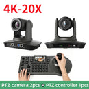 Cámara PTZ 4K Zoom 20x IA | Seguimiento Automático para Streaming