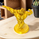 Estatuilla Capibara Muscular | Decoración de Escritorio