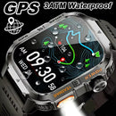 Reloj militar GPS con linterna | Pantalla AMOLED resistente IP68