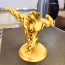Estatuilla Capibara Muscular | Decoración de Escritorio