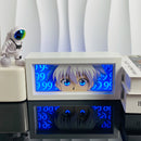 Lámpara LED 3D de Anime | Caja de Luz Tallada en Papel