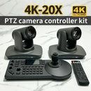 Cámara PTZ 4K Zoom 20x IA | Seguimiento Automático para Streaming