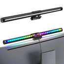 Barra de luz LED para Monitor, luces colgantes para pantalla de ordenador, lámpara de mesa de atmósfera RGB para trabajo, estudio, lectura de juegos, iluminación de atenuación, 44cm