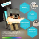 Lámpara RGB Lobo Cute MC | Licencia Oficial