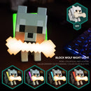 Lámpara RGB Lobo Cute MC | Licencia Oficial