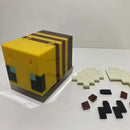 Luz nocturna abeja LED | Minecraft estilo | Lámpara escritorio regalo infantil