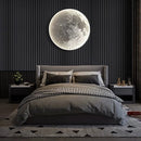 Lámpara Pared Luna Creativa | LED Artístico