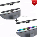 Barra de luz LED para Monitor, luces colgantes para pantalla de ordenador, lámpara de mesa de atmósfera RGB para trabajo, estudio, lectura de juegos, iluminación de atenuación, 44cm
