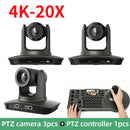 Cámara PTZ 4K Zoom 20x IA | Seguimiento Automático para Streaming