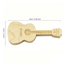Pendrive forma guitarra de bambú | 4GB a 64GB