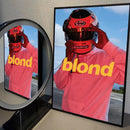 Póster Autoadhesivo A-Frank Ocean Blond | Impermeable para Pared